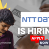 Intern job opportunity with NTT