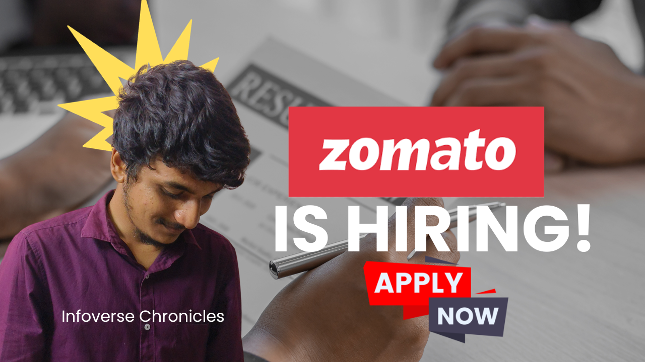 Zomato work from home jobs - Infoverse Chronicles